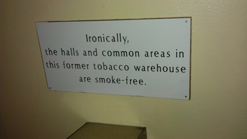 Ironic AND Good For Your Health!
