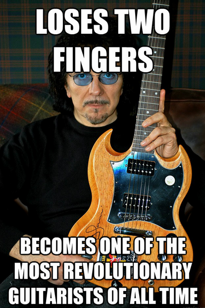 Tommy Iommi Does More With 6 Strings and 6 Fingers Than Most Guitarists Today Do With 7 Strings and 8 Fingers