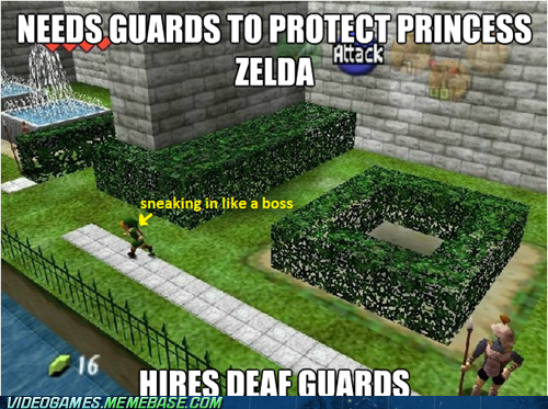 Damn it Hyrule, Get it Together