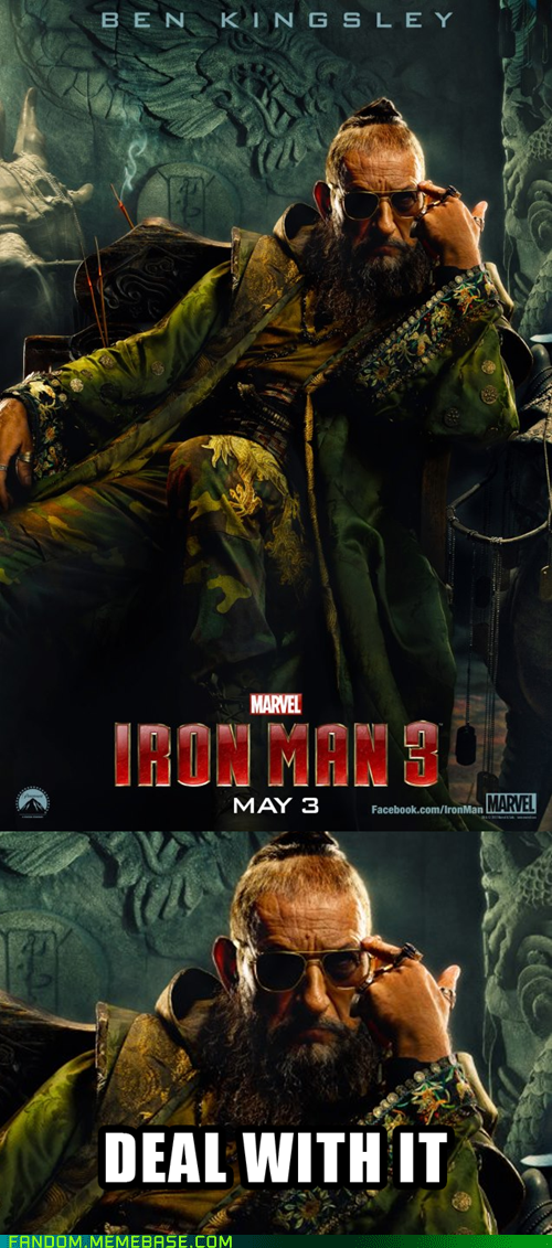 What I see when I look at the new Iron Man 3 poster