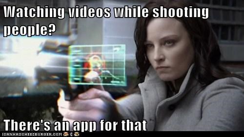 Watching Videos While Shooting People? There's an App for That