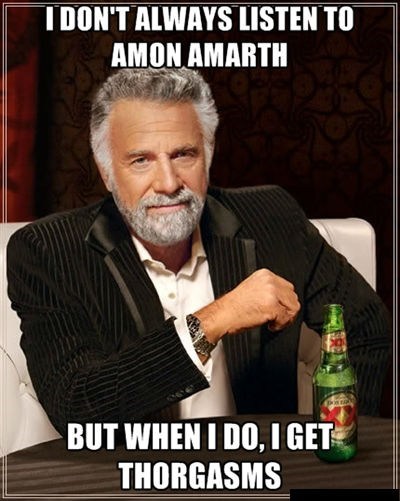 The World's Most Interesting Headbanger