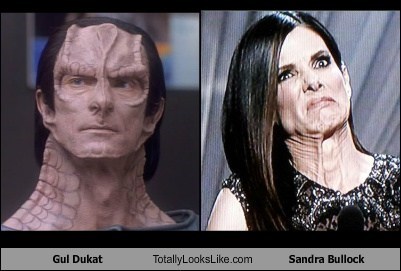 Gul Dukat Totally Looks Like Sandra Bullock