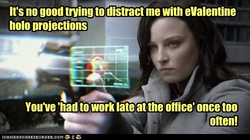 And I Happen to Know Whose Office You've Been Working At