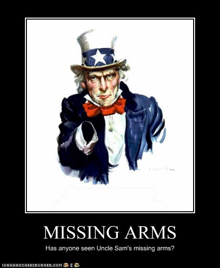 MISSING ARMS
