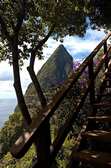 Petit Piton in St. Lucia Island