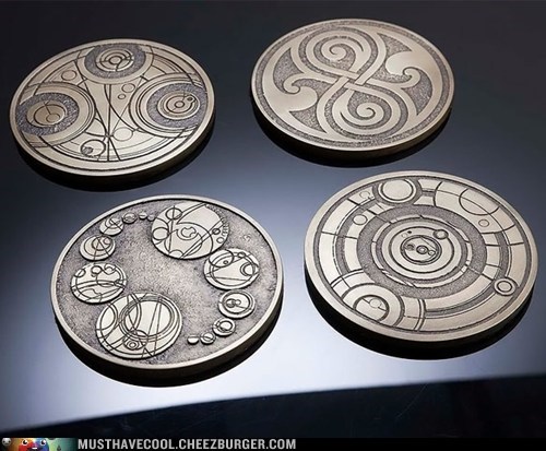 Doctor Who Gallifreyan Coasters