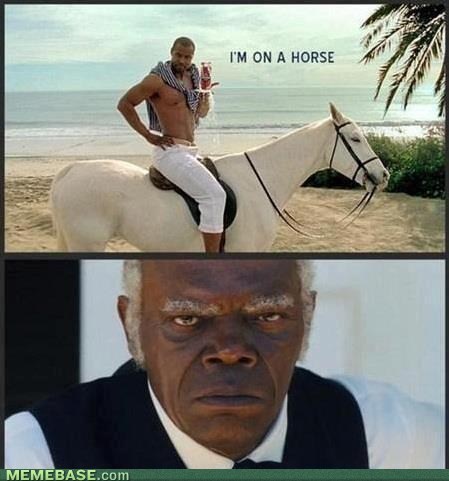 Why's He on That Horse?