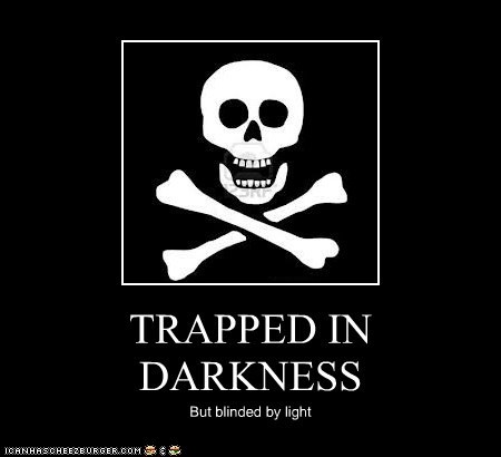 TRAPPED IN DARKNESS