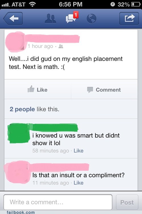English Fail