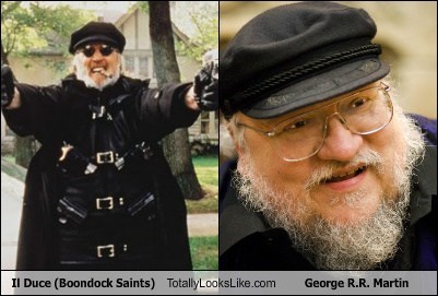 Il Duce (Boondock Saints) Totally Looks Like George R.R. Martin