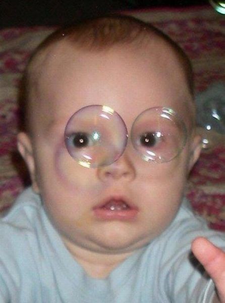 Heehee! Looks Like This baby Has Googly Eyes