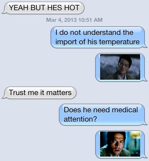 Castiel Doesn't Understand