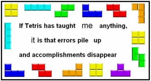 Learning Life Lessons With Tetris