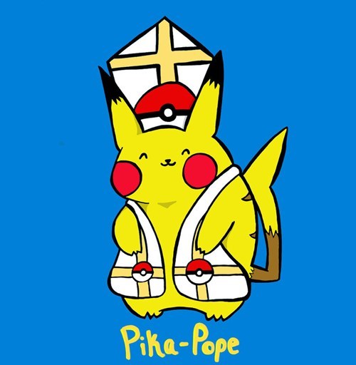 A Wild Pope Appears!