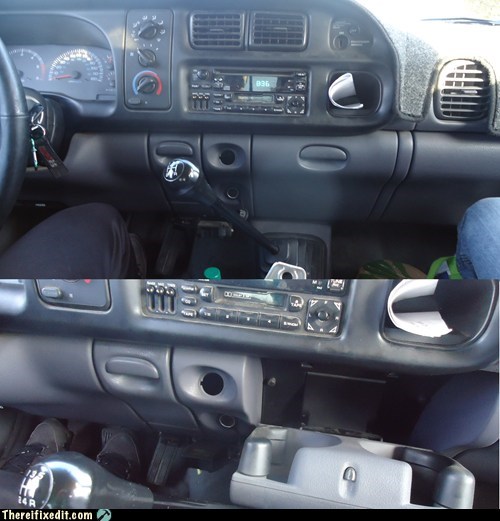 No Room for the Cup Holder