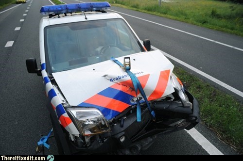 Dutch Cops Can Get a Little Lazy