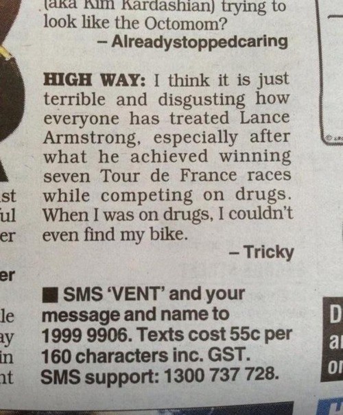 Well, I Can't Really Argue With That