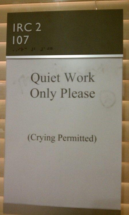 Quiet Crying Only