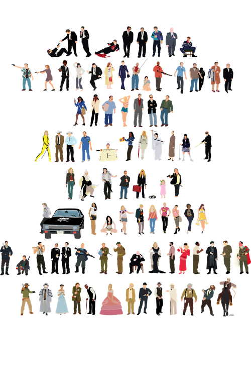ALL the Characters From Quentin Tarantino Films!