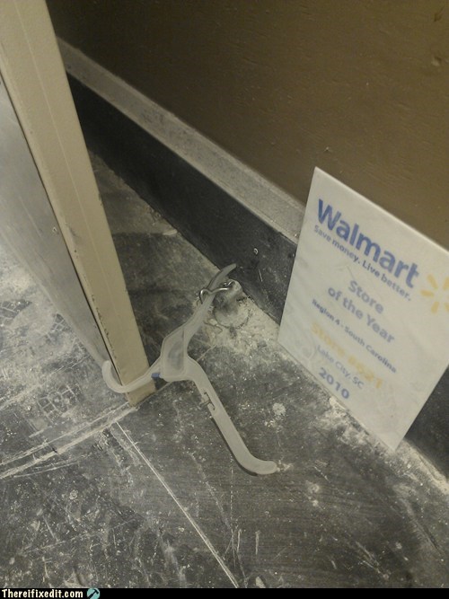 Ingenious Door Holder-Opener? That's the Quick Thinking That Made You Store of the Year! 