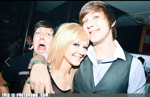 The Saddest Photobomb