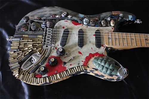 You'll Be Ready for the Apocalypse With This Anti-Zombie Guitar