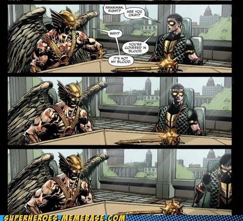 Hawkman has Redeemed Himself