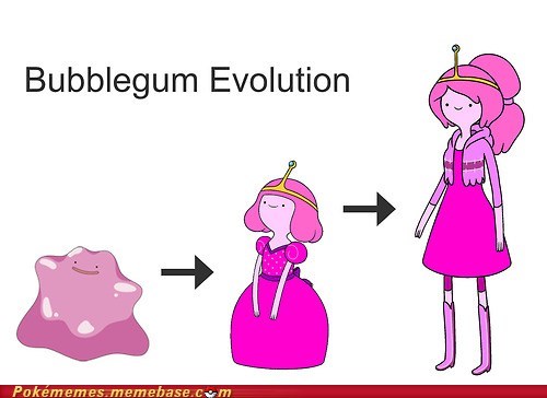Ditto-Bubblegum Evolution