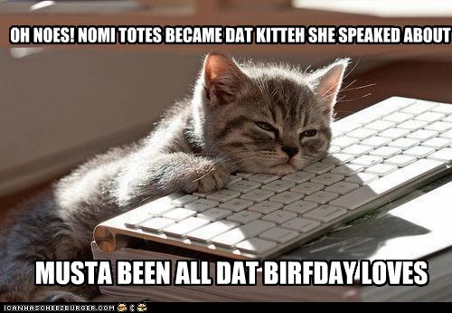 BIRFDAY KITTEH