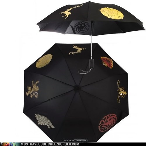An Umbrella to Protect You From Winter, Spring, and Maybe Even Dragons