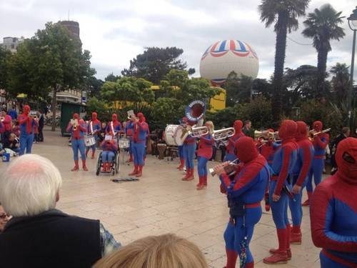 LOOK OUT! Here Comes the Spider-Band