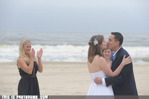 Wedding Photobomb 