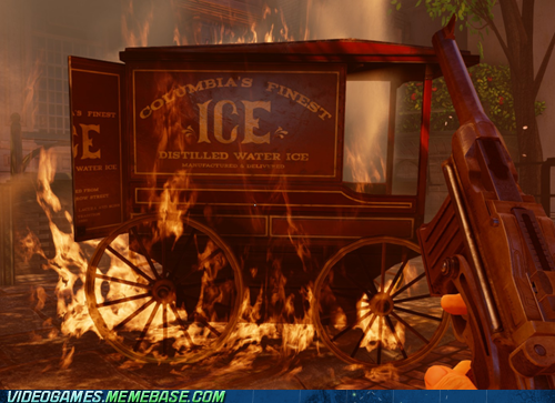 Ice Burns Nicely
