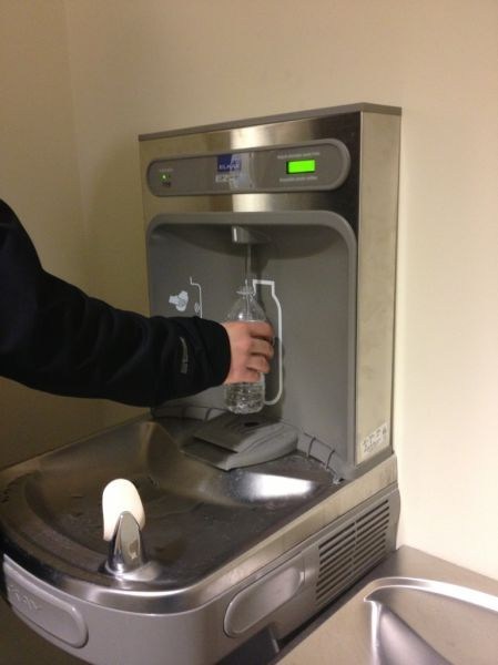 I'm Glad They Rigged the Drinking Fountain so That it Now Dispenses Water