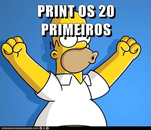 PRINT OS 20 PRIMEIROS