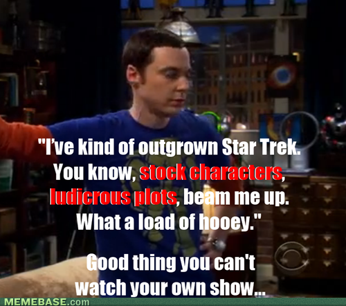 Big Bang Irony
