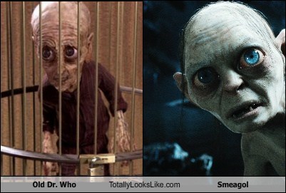 Old Dr. Who Totally Looks Like Smeagol