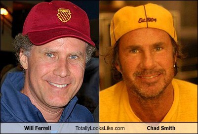 Classic: Will Ferrell Totally Looks Like Chad Smith