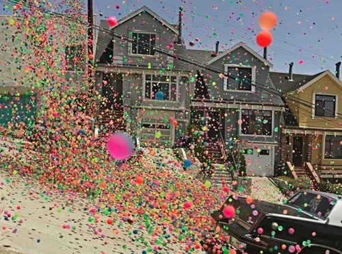 The Bouncy Balls Invade San Francisco!