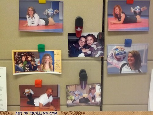 Family Photos at Your Desk? We Troll That...