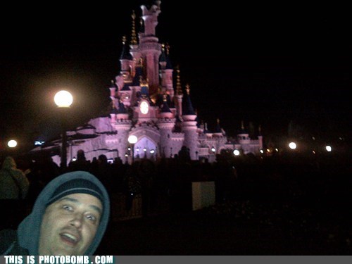 The Happiest Photobomb on Earth