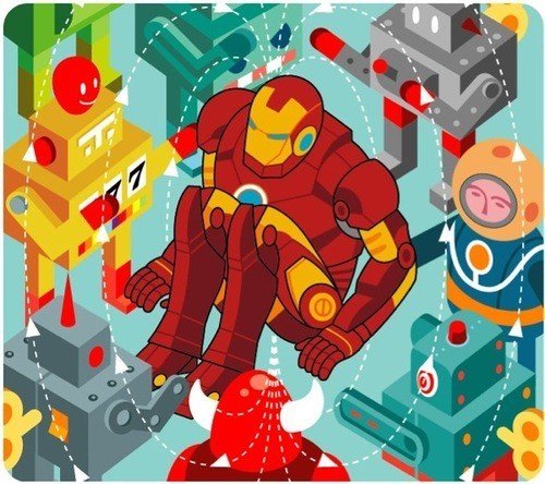 Iron Man Just Wants to Play With His Robots