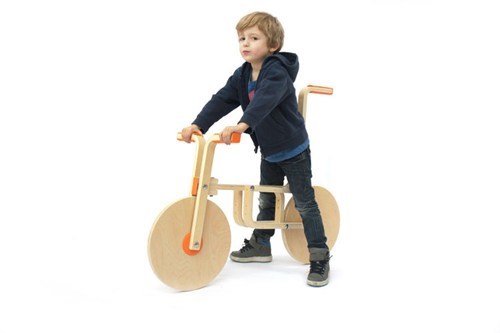 Life Hack of the Day: Turn an IKEA Stool into a Kid's Bike