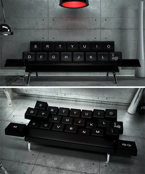 Shut Up and Take My Money of the Day: The QWERTY Sofa