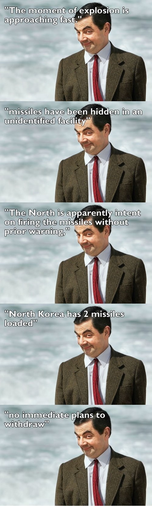 Mr. Bean Turns the NK Crisis Dirty