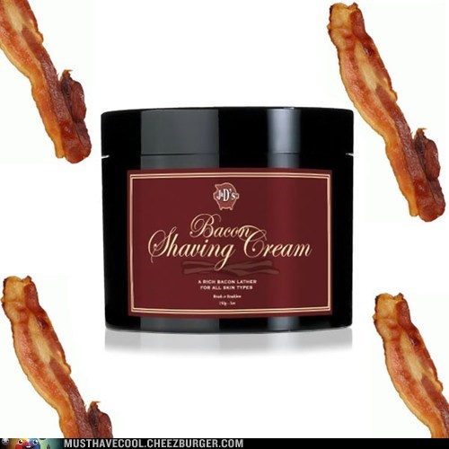The Manliness of Bacon Shaving Cream is Unparalleled 