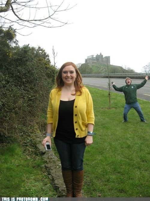 Photobombing is an Art