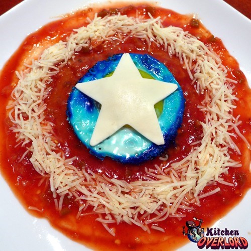 Captain America's Breakfast S.H.I.E.L.D.
