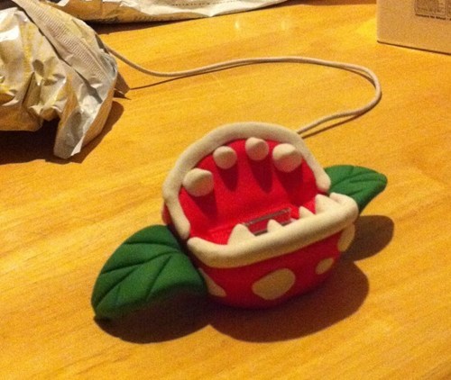 The Piranha Plant Phone Charger